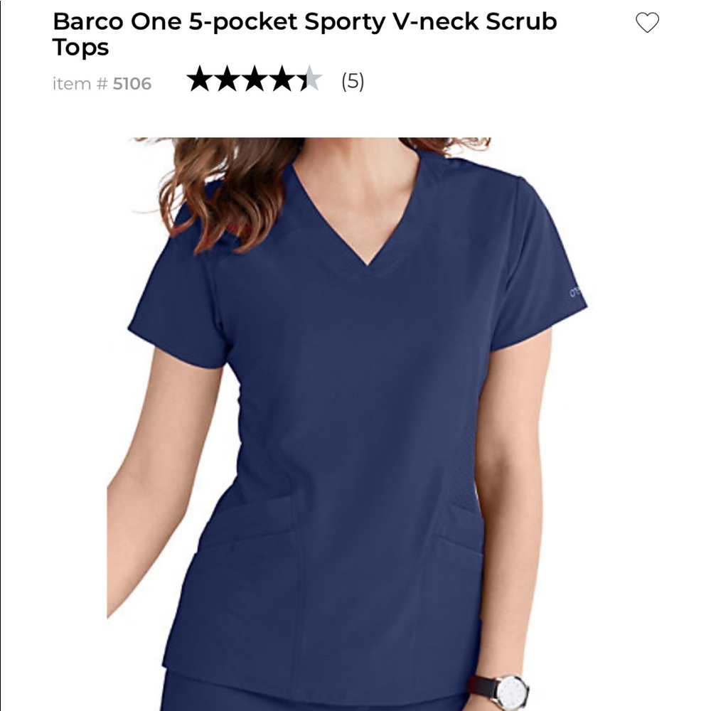 Barco One 5 Pocket Scrub Top 💙LIKE NEW💙